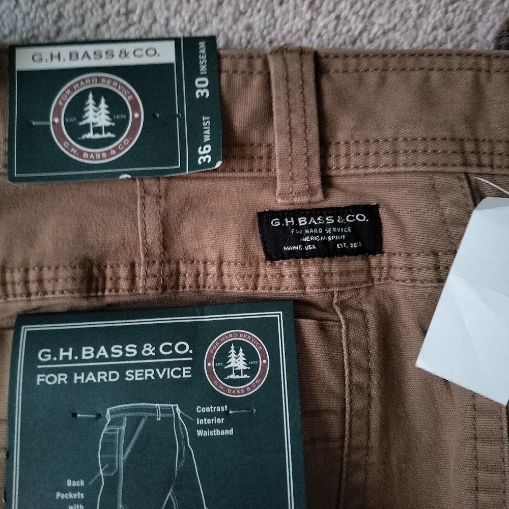GH Bass men's sz 36/30